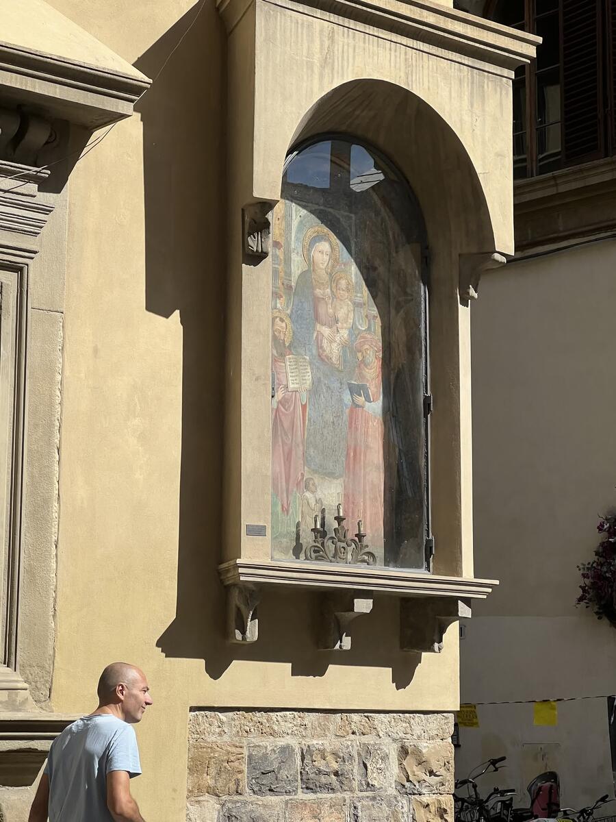 Tabernacolo con Madonna, Gesù bambino