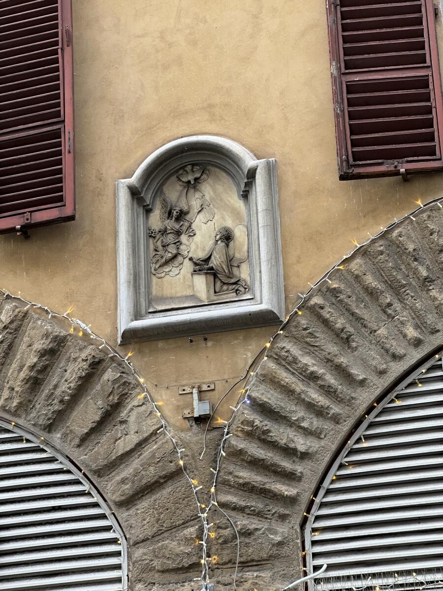 Riquadro con un angelo