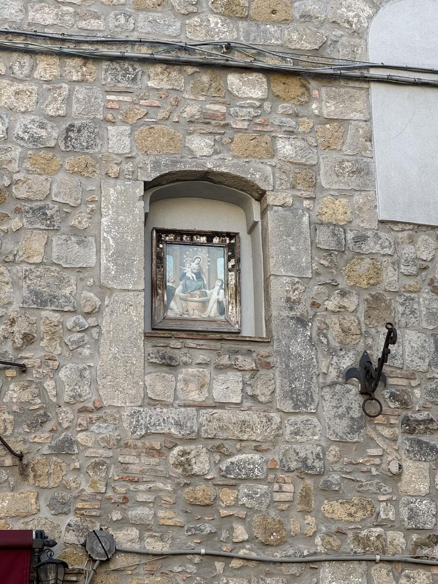 Quadro della Madonna con Gesù bambino