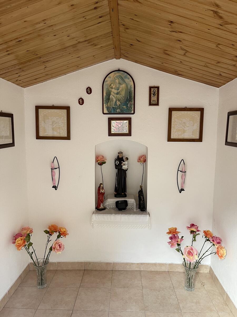 Altarino con Statua di San Francesco