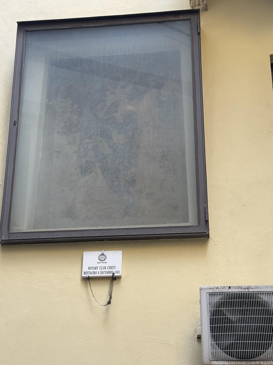 Quadro con Madonna e Gesù bambino