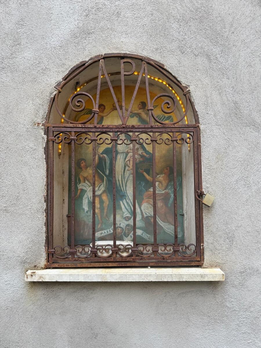 Quadretto della Madonna con angeli