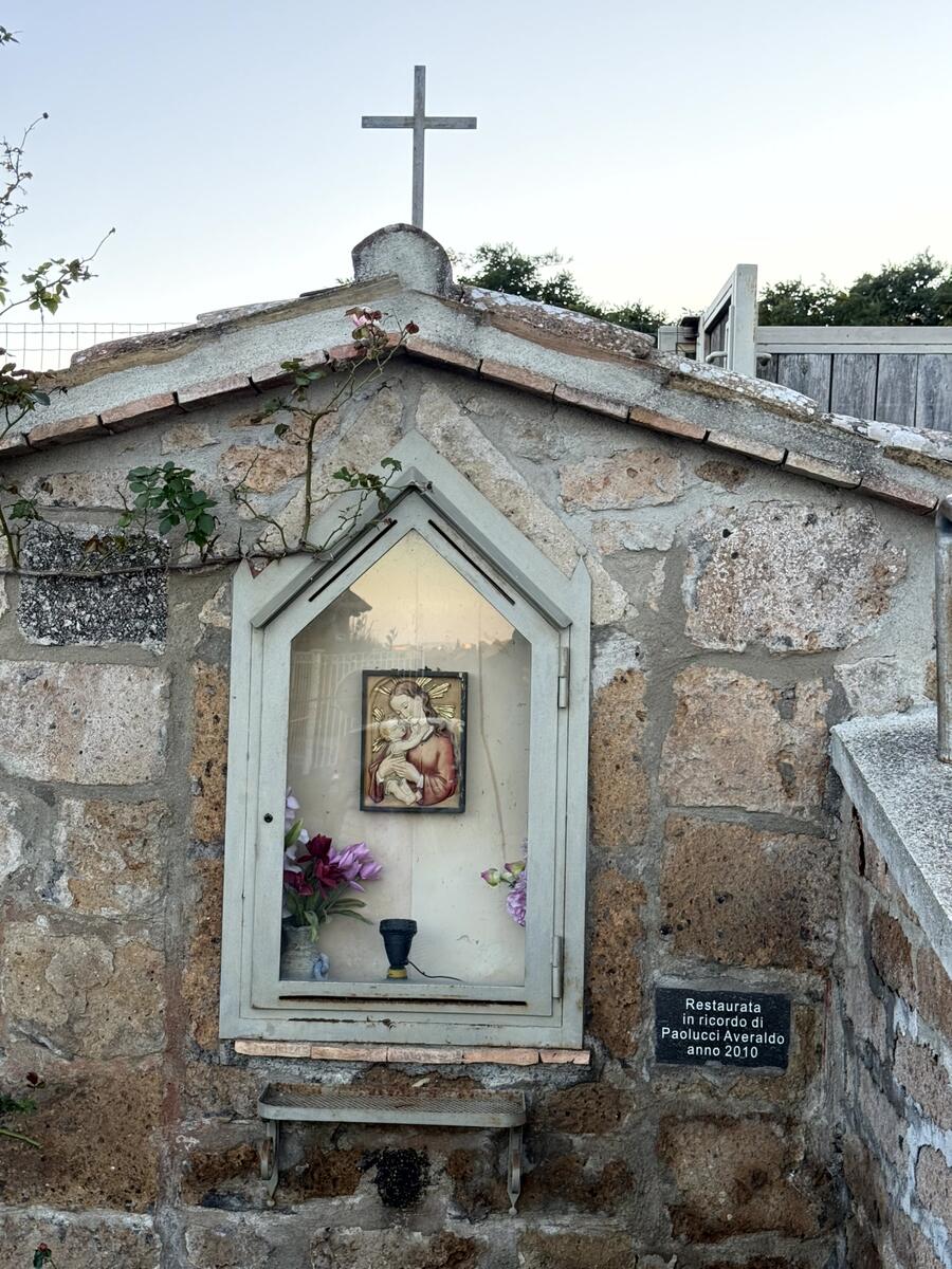 Riquadro con la Madonna