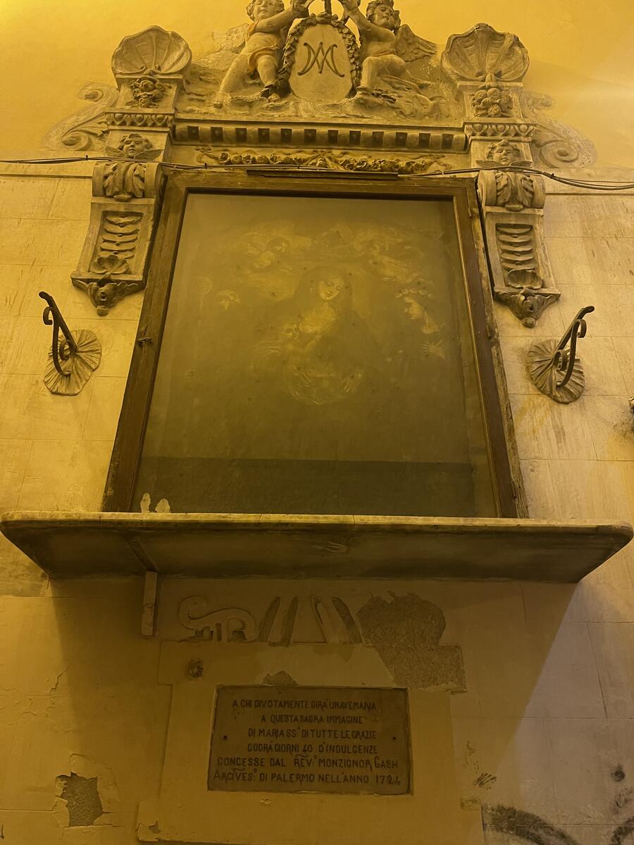 Quadro con Madonna