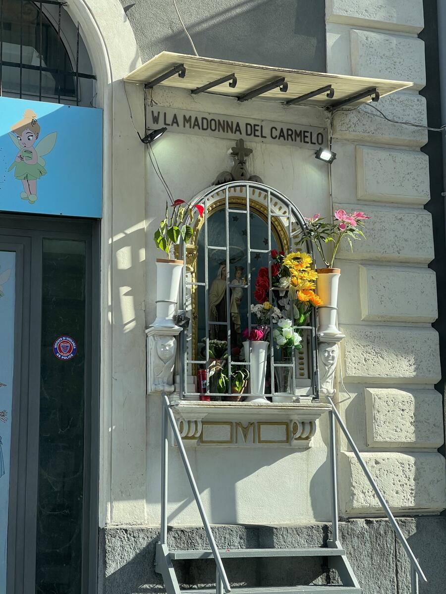 Statua Madonna del Carmelo
