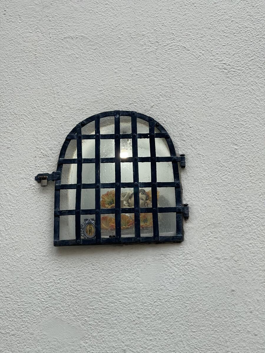 Nicchia con Gesù